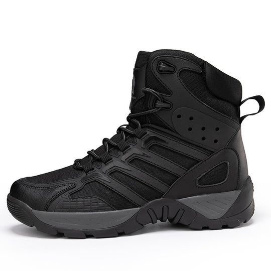 Herren Hochgeschnittene Multifunktionsstiefel mit rutschfester Sohle und atmungsaktivem Obermaterial R&B