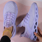 Damen Atmungsaktive Laufschuhe mit elastischem Obermaterial und griffiger Sohle R&B