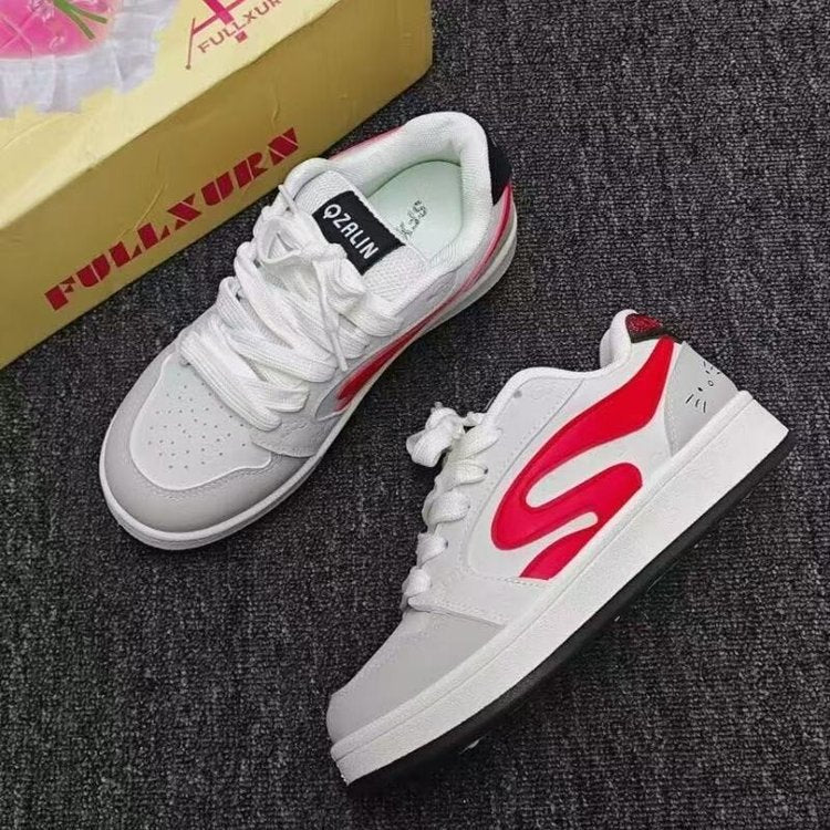 Damen Sneakers im lässigen Streetwear-Stil mit atmungsaktivem Obermaterial und dämpfender Sohle R&B