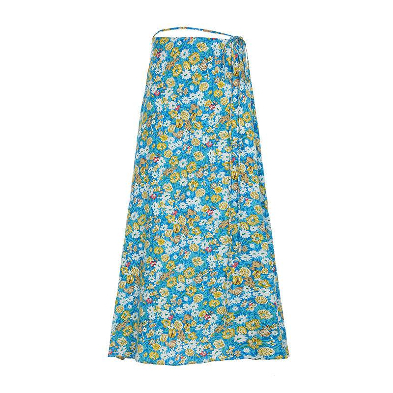 Damen Bandeau-Oberteil mit floralem Muster und geflochtenem Detail R&B