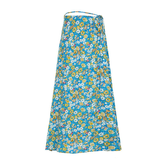 Damen Bandeau-Oberteil mit floralem Muster und geflochtenem Detail R&B