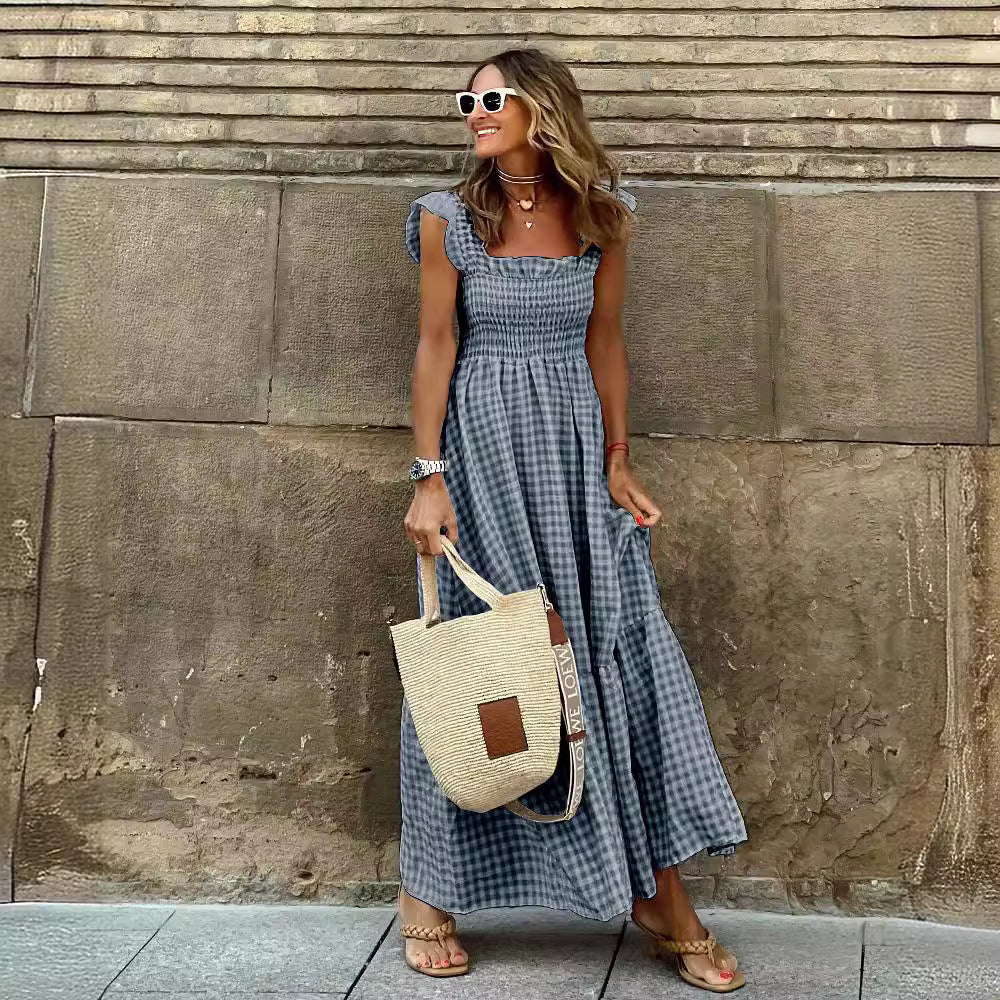 Damen Maxi Kleid R&B