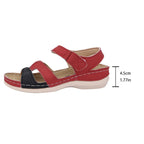 Damen Bequeme Sandalen mit verstellbaren Riemen und ergonomischer Fußbettung R&B