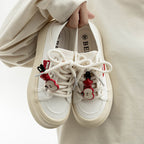 Damen Alltagssneakers mit klassischem Design und gepolsterter Innensohle