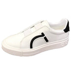 Damen Sportliche Slip-On Sneakers mit modernem Design und elastischem Riemen R&B