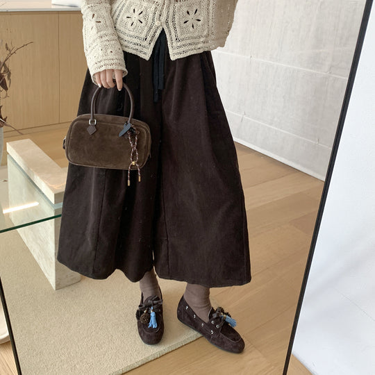 Damen Mokassins mit dekorativem Quasten-Design und weichem Wildleder R&B