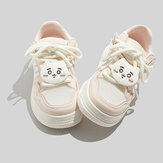 Damen Verspielte Sneakers mit tierischen Applikationen und bequemer Dämpfung R&B