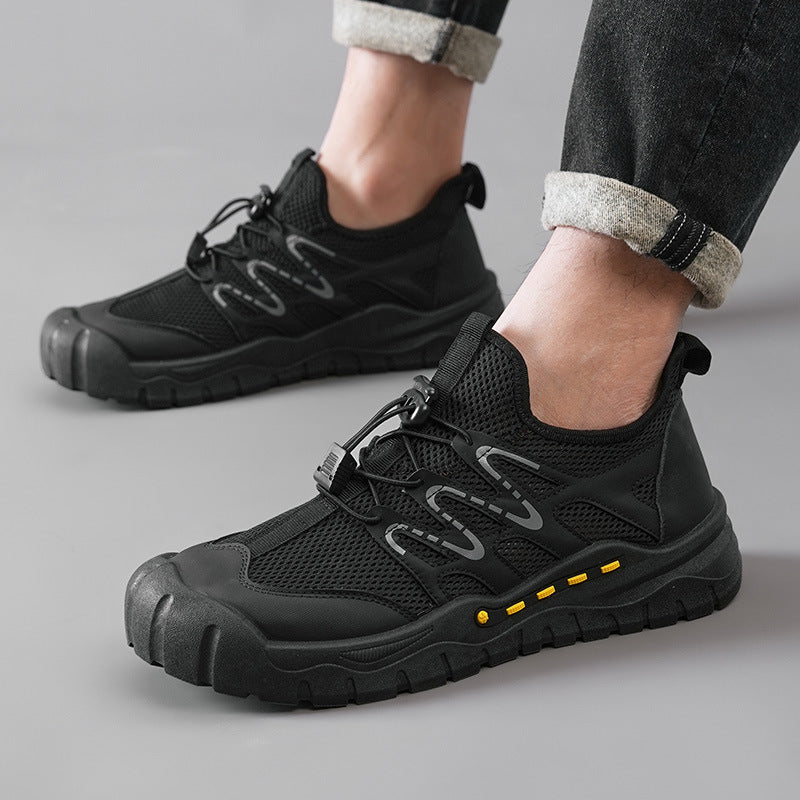 Damen Sportliche Wasserschuhe mit atmungsaktiver Oberflächenstruktur und rutschfester Sohle R&B