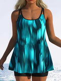 Damen Sportlicher Schwimmanzug mit schmeichelndem Schnitt und modischem Farbverlauf