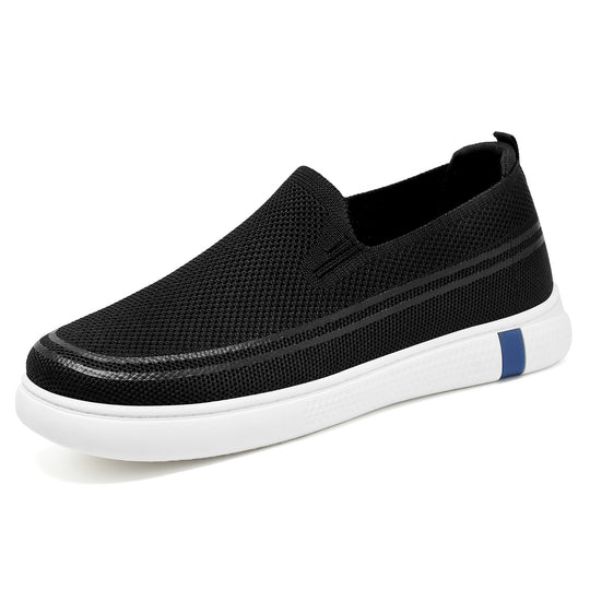 Damen Atmungsaktive Slip-On Freizeitschuhe mit flexiblem Einsatz R&B
