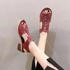 Damen Stylish Offene Sandalen