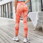 Damen Fitness-Leggings mit innovativer FormgR&Bung und hohem Bund R&B