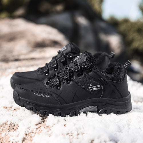 Herren Multifunktionale Outdoor-Schuhe mit rutschfester Sohle und isolierender Innenausstattung R&B