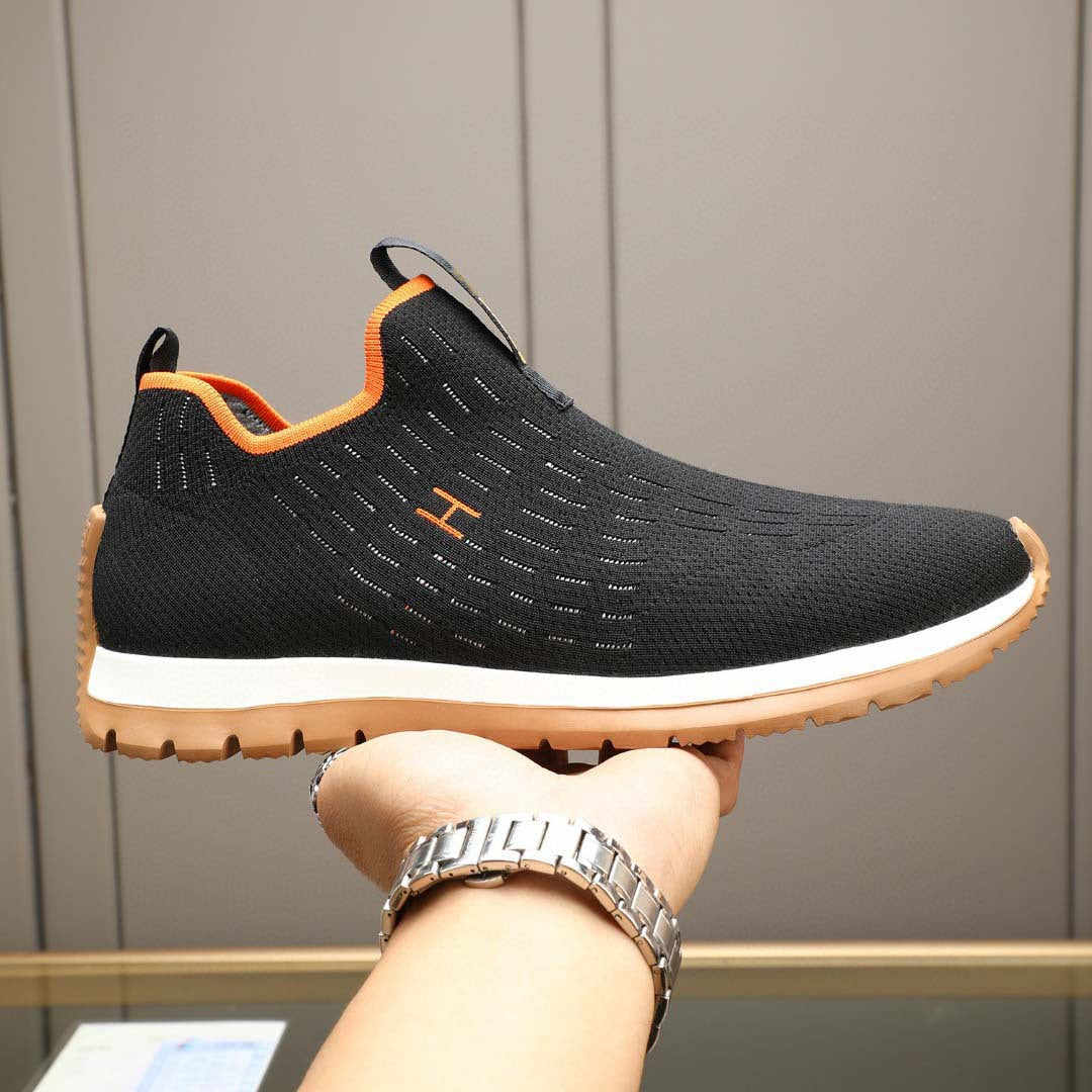 Damen Atmungsaktive Slip-On Sneakers mit innovativer Struktur von R&B