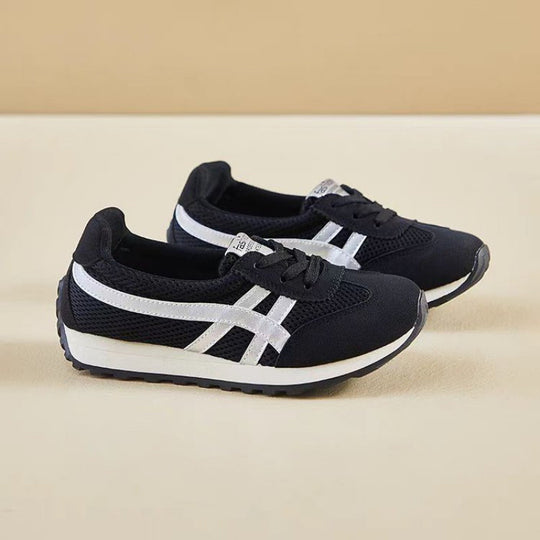 Damen Sportliche Sneakers im Retro-Stil mit atmungsaktivem Mesh-Obermaterial R&B