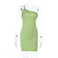Damen Bodycon Kleid mit verspieltem schulterfreiem Design R&B