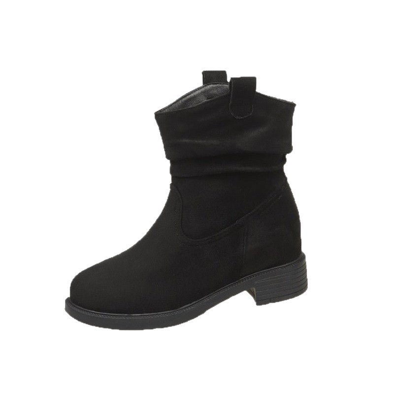 Damen Weiche und lässige Stiefeletten mit bequemem Schaft und rutschfester Sohle R&B