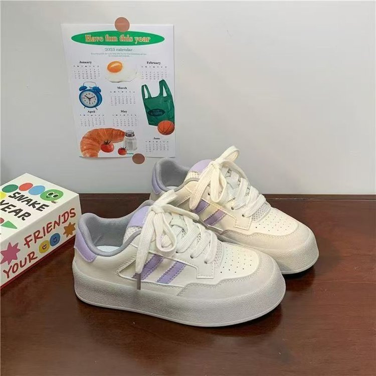 Damen Modische Low-Top Sneakers mit atmungsaktiver Sohle und auffälligem Design R&B
