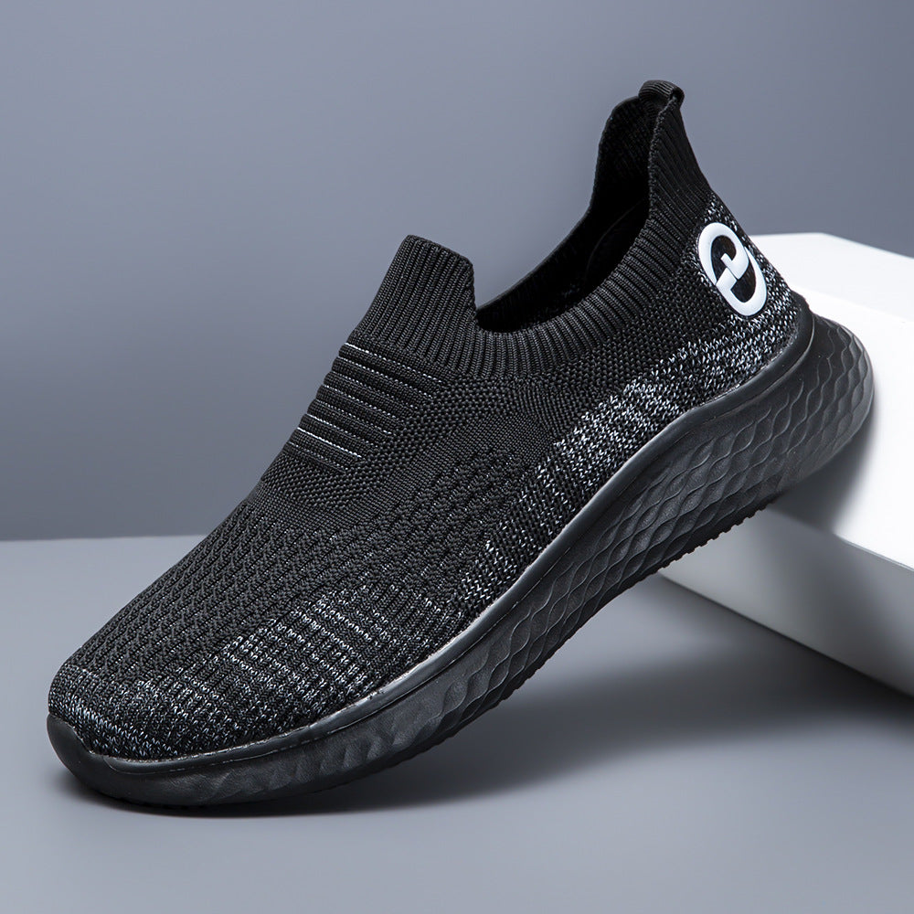 Damen Sportliche Slip-On Sneakers mit atmungsaktivem Obermaterial und rutschfester Sohle R&B