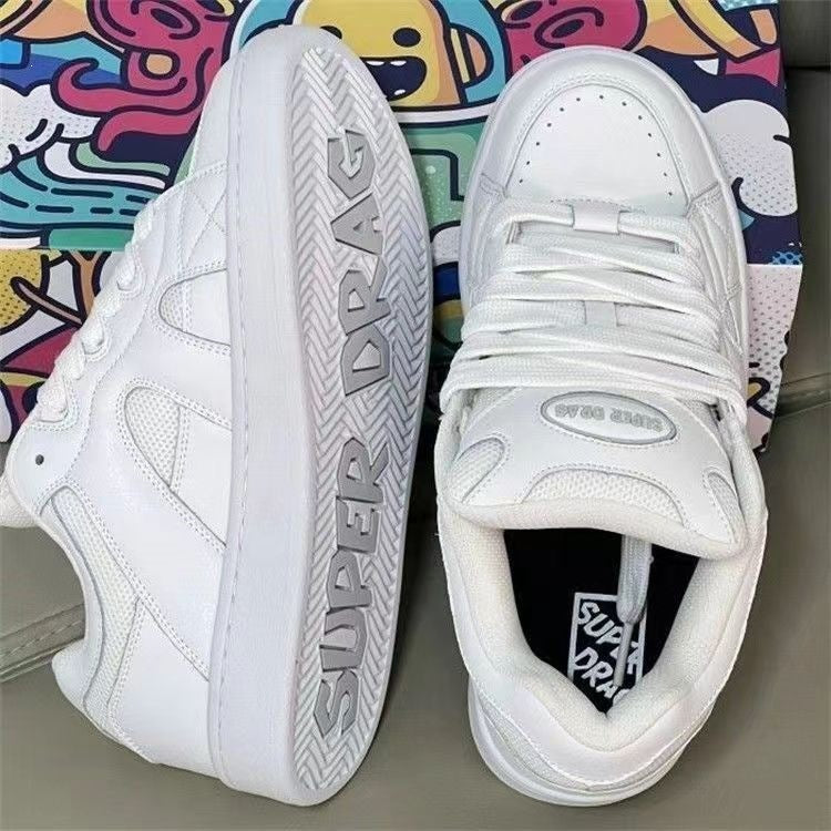 Damen Lifestyle Sneakers mit atmungsaktiver Mesh-Struktur und rutschfester Sohle R&B
