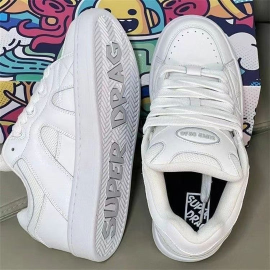 Damen Lifestyle Sneakers mit atmungsaktiver Mesh-Struktur und rutschfester Sohle R&B