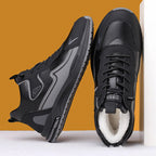 Damen Sportliche Winter-Laufschuhe mit isolierendem Innenfutter und rutschfester Sohle R&B