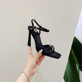Damen elegante Slingback High Heel Sandalen