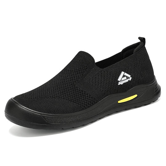 Damen atmungsaktive Slip-On Sportschuhe mit rutschfester Sohle R&B