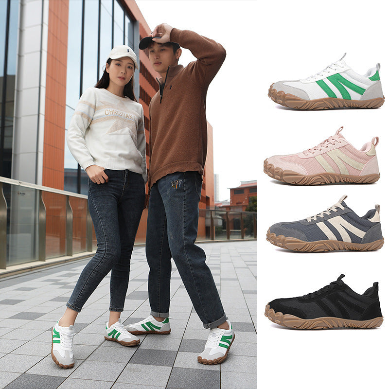 Damen Outdoor-Sneaker mit flexiblem Obermaterial und rutschfester Sohle