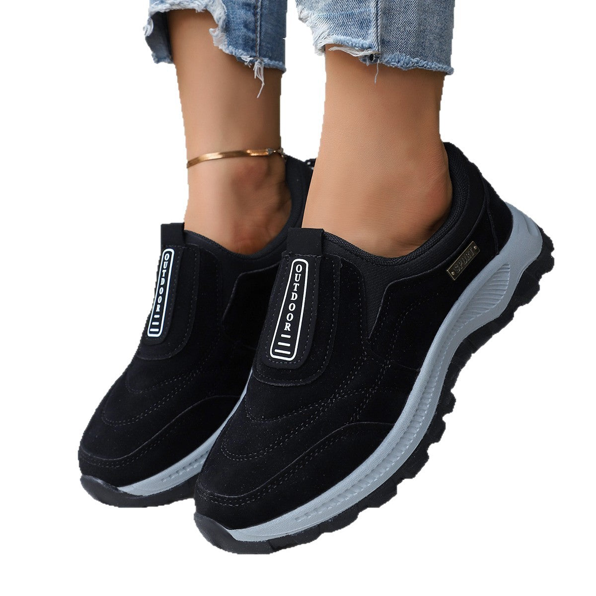 Damen Bequeme Outdoor Sneakers