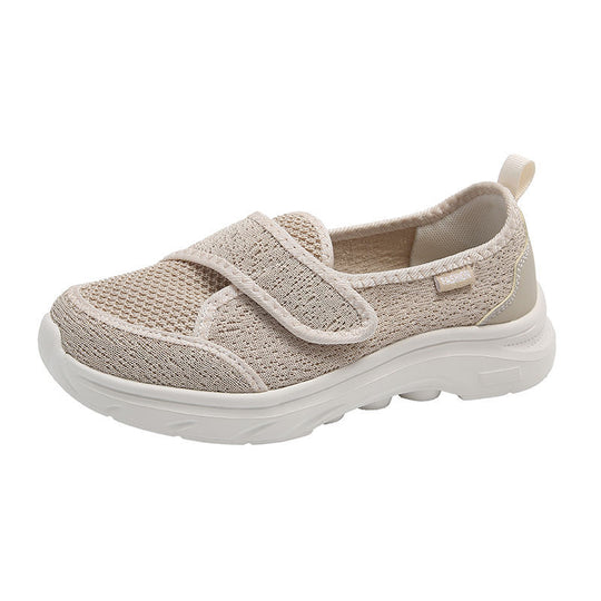 Damen Komfortable Slip-On Sneakers mit elastischem Einstieg R&B