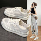 Damen Chunky Sneakers mit atmungsaktiver Mesh-Oberfläche und dämpfender Sohle R&B