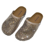 Damen Modische Clogs mit Funktionsoberfläche und komfortablem Fußbett R&B