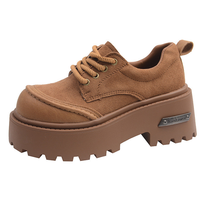 Damen Chunky Schnürschuhe mit robustem Plateau von R&B