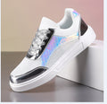 Damen Modische Sneakers mit reflektierendem Obermaterial
