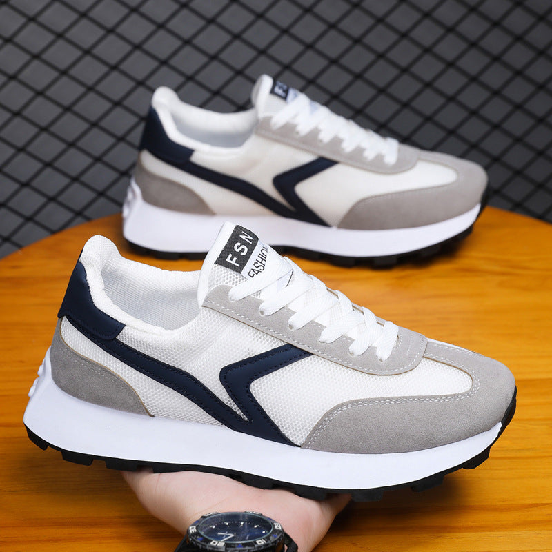 Damen Sportliche Leichtgewicht Sneaker mit rutschfester Laufsohle