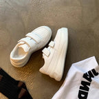 Damen Sneaker mit doppeltem Klettverschluss und gepolsterter Sohle R&B