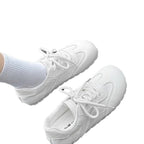 Damen Sportliche Freizeit-Sneaker mit atmungsaktiver Oberflächenstruktur
