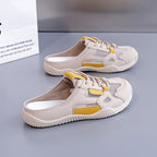 Damen Slip-On Sneakers mit atmungsaktiver Mesh-Oberfläche und rutschfester Sohle R&B