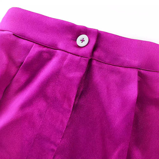 Damen Palazzo-Hosen mit hohem Bund und eleganter Schnittführung R&B