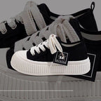 Damen Sneaker mit trendiger Plateau-Sohle und komfortablem Obermaterial