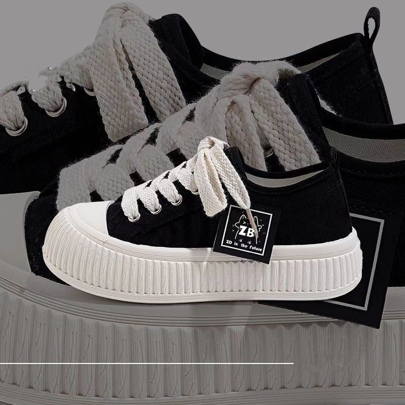 Damen Sneaker mit trendiger Plateau-Sohle und komfortablem Obermaterial