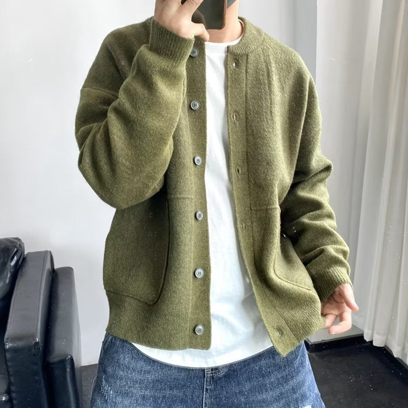 R&B | Klassische Herren-Strickjacke
