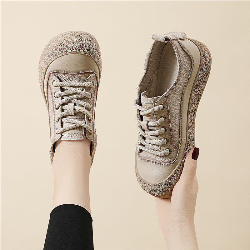 Damen modische und bequeme Freizeit-Schuhe mit elastischen Schnürsenkeln R&B