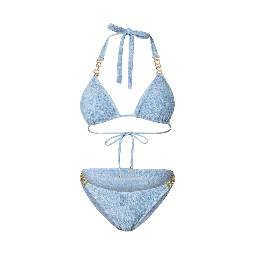 Damen Bikiniset mit Wrap-Rock R&B