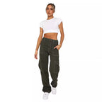Damen lässiges oversized T-Shirt mit Statement-Aufdruck R&B