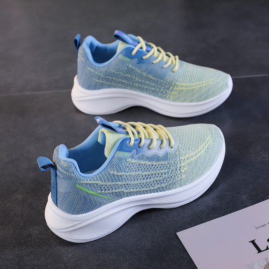 Damen Leichte und atmungsaktive Laufsneaker mit flexibel geformter Sohle R&B