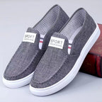 Damen modische und bequeme Slip-On Schuhe mit elastischem Einsatz R&B