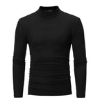 Herren turtleneck Langarmshirt R&B
