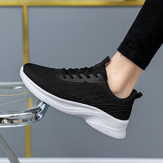Damen Sportliche Laufschuhe aus atmungsaktivem Mesh mit flexibler Sohle R&B